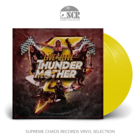 THUNDERMOTHER · Live'n'Alive | YELLOW 2LP (Hard Rock Vinyl)