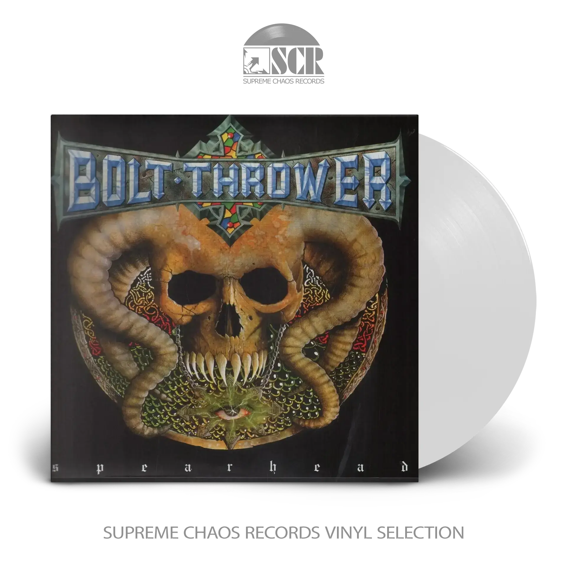 BOLT THROWER · Spearhead / Cenotaph | WHITE LP (Death Metal Vinyl)
