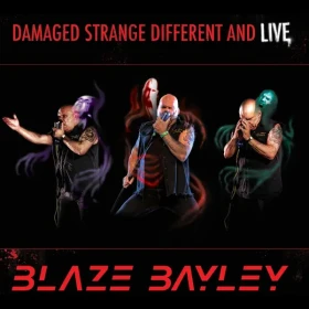 BLAZE BAYLEY · Damaged Strange Different And Live | BLACK LP (Heavy Metal Vinyl) · Bild 1