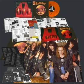 CORONER - R.I.P. [ORANGE MARBLED LP] (Thrash Metal Vinyl) · Bild 2