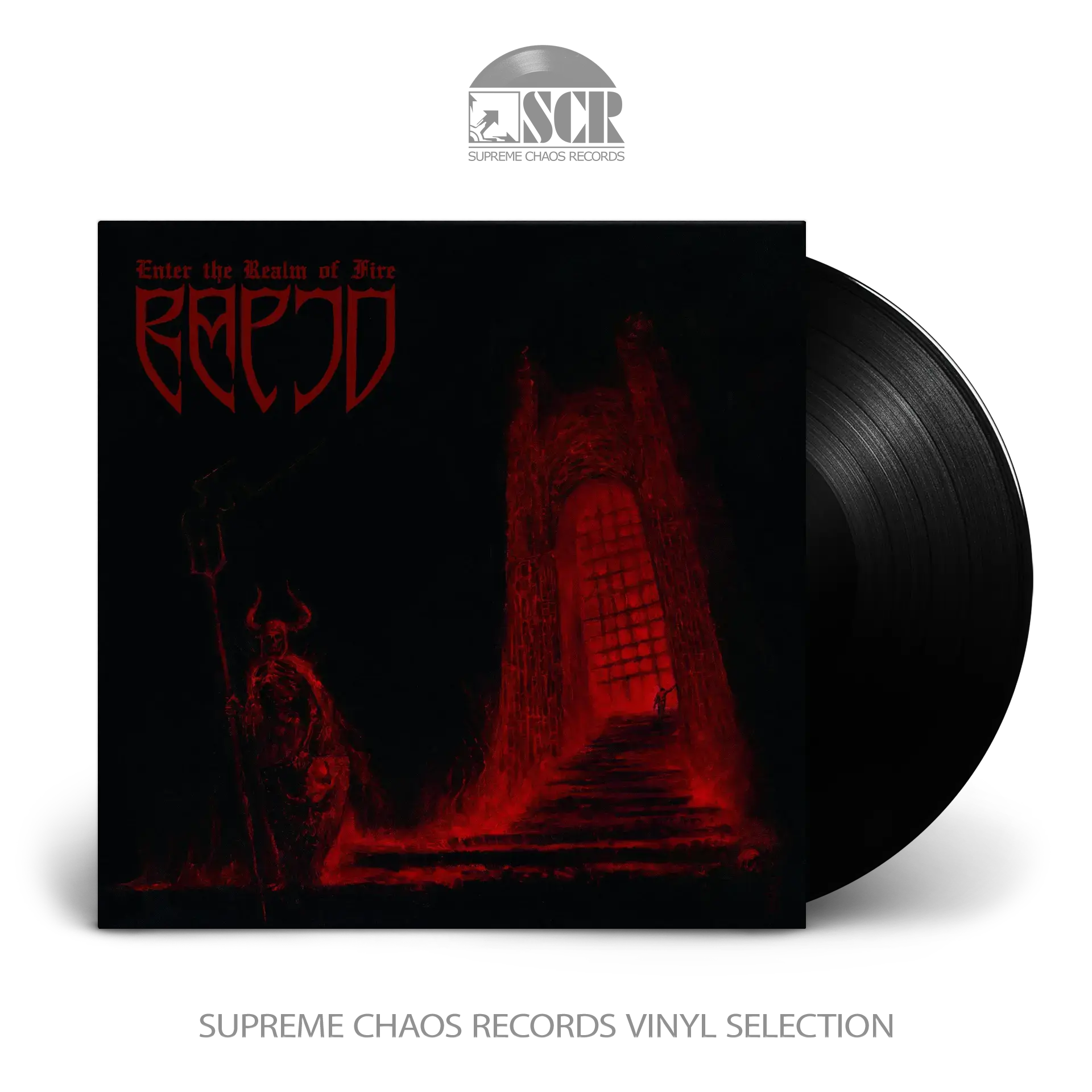 RAPID - Enter the Realm of Fire [BLACK LP] (Speed Metal Vinyl)