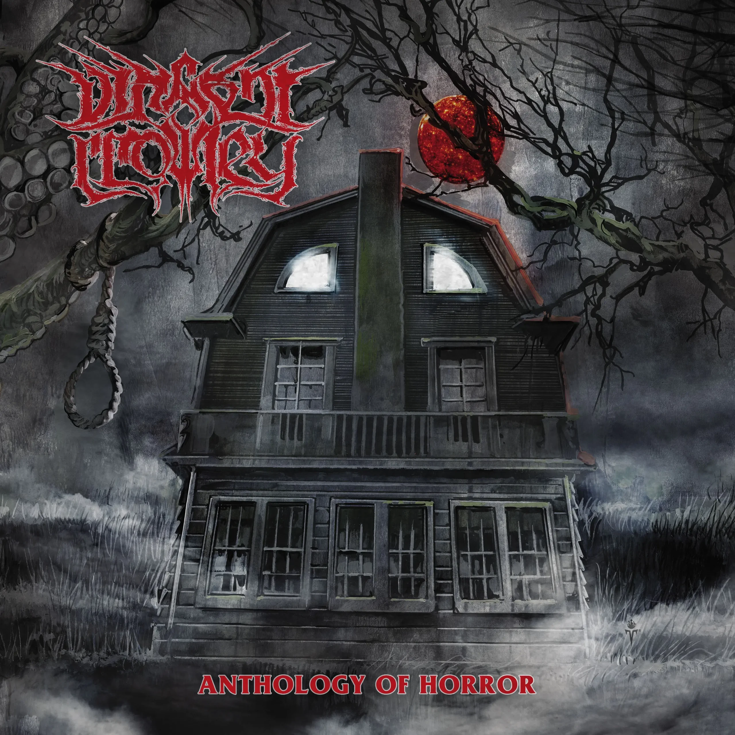 VINCENT CROWLEY - Anthology Of Horror · RED LP (Death Metal Vinyl) · Bild 1