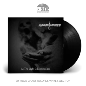 ENSHROUDMENT · As The Light Is Extinguished | BLACK LP (Doom Metal Vinyl)