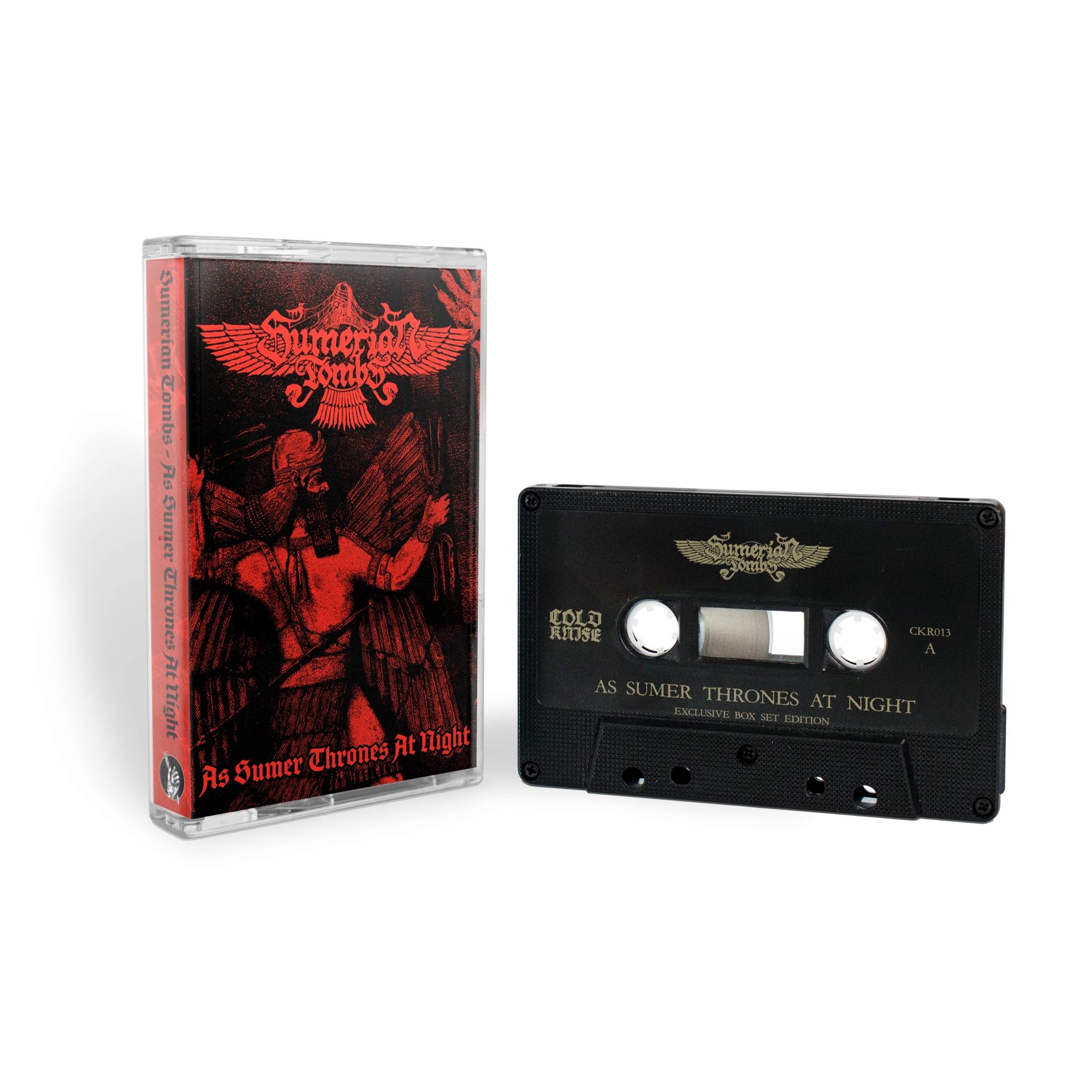 SUMERIAN TOMBS · Age of Eternal Night/As Sumer Thrones At Night | WOODEN TAPE BOX (Black Metal/Death Metal Tapes) · Bild 4