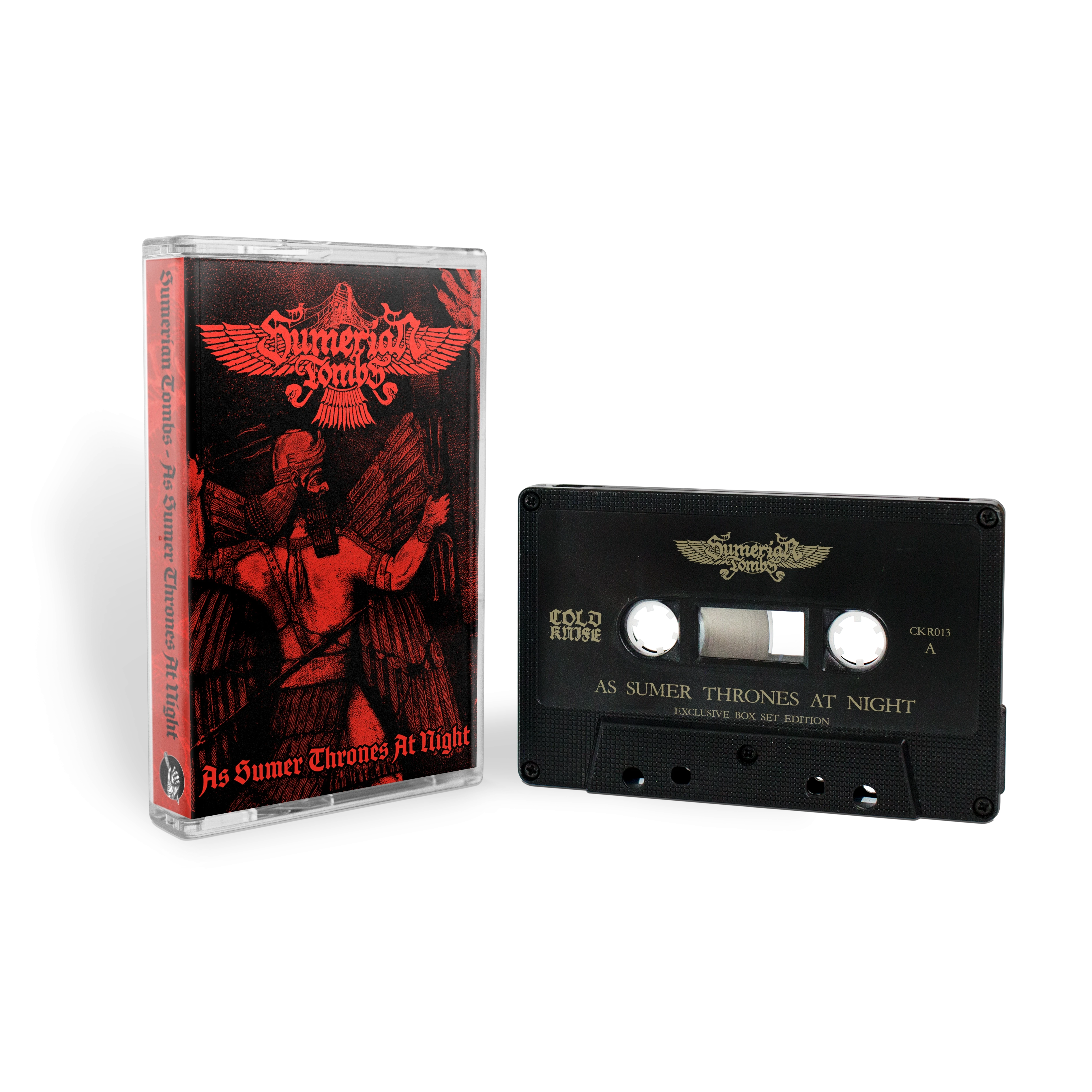 SUMERIAN TOMBS · Age of Eternal Night/As Sumer Thrones At Night | WOODEN TAPE BOX (Black Metal/Death Metal Tapes) · Bild 4