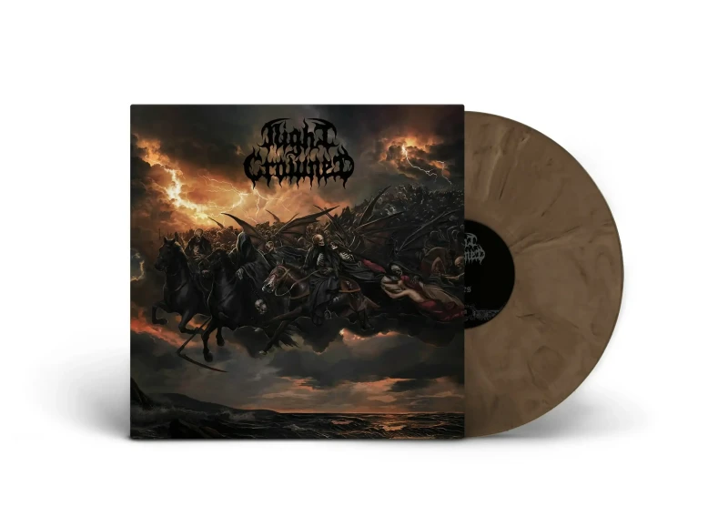 Night Crowned · Tales | TRANSPARENT/CRYSTAL Marbled LP