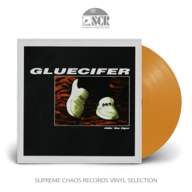 GLUECIFER · Ridin' The Tiger | SOLID ORANGE LP (Hard Rock Vinyl)