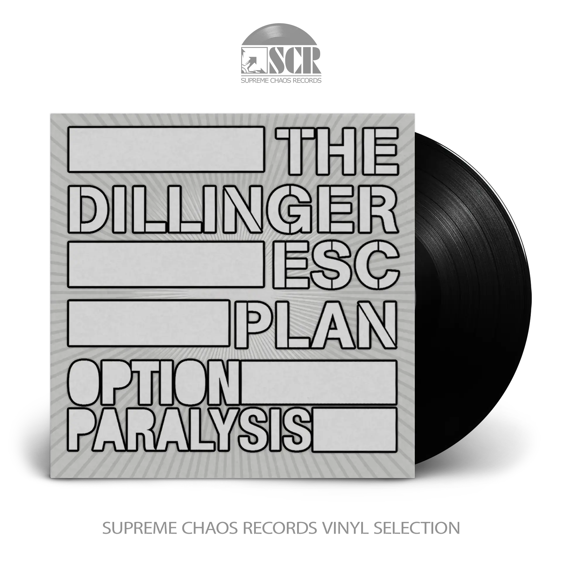 THE DILLINGER ESCAPE PLAN · Option Paralysis | BLACK LP (Mathcore Vinyl)