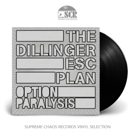 THE DILLINGER ESCAPE PLAN · Option Paralysis | BLACK LP (Mathcore Vinyl)