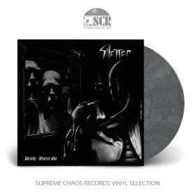 SILENCER · Death, Pierce Me | SILVER/WHITE/BLACK LP (Black Metal Vinyl)