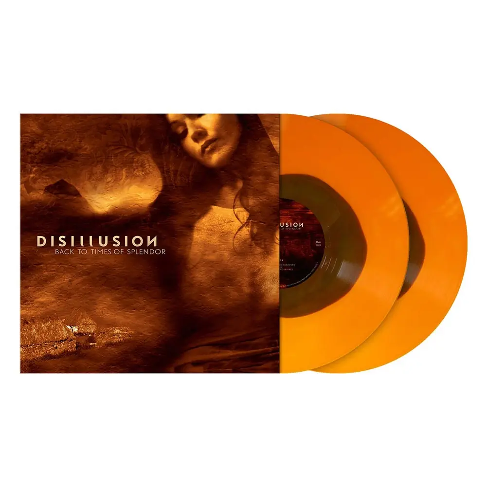 DISILLUSION · Back To Times Of Splendor (20th Anniversary Re-Issue) | ORANGE/BROWN COLOR IN COLOR 2LP (Progressive Metal Vinyl)