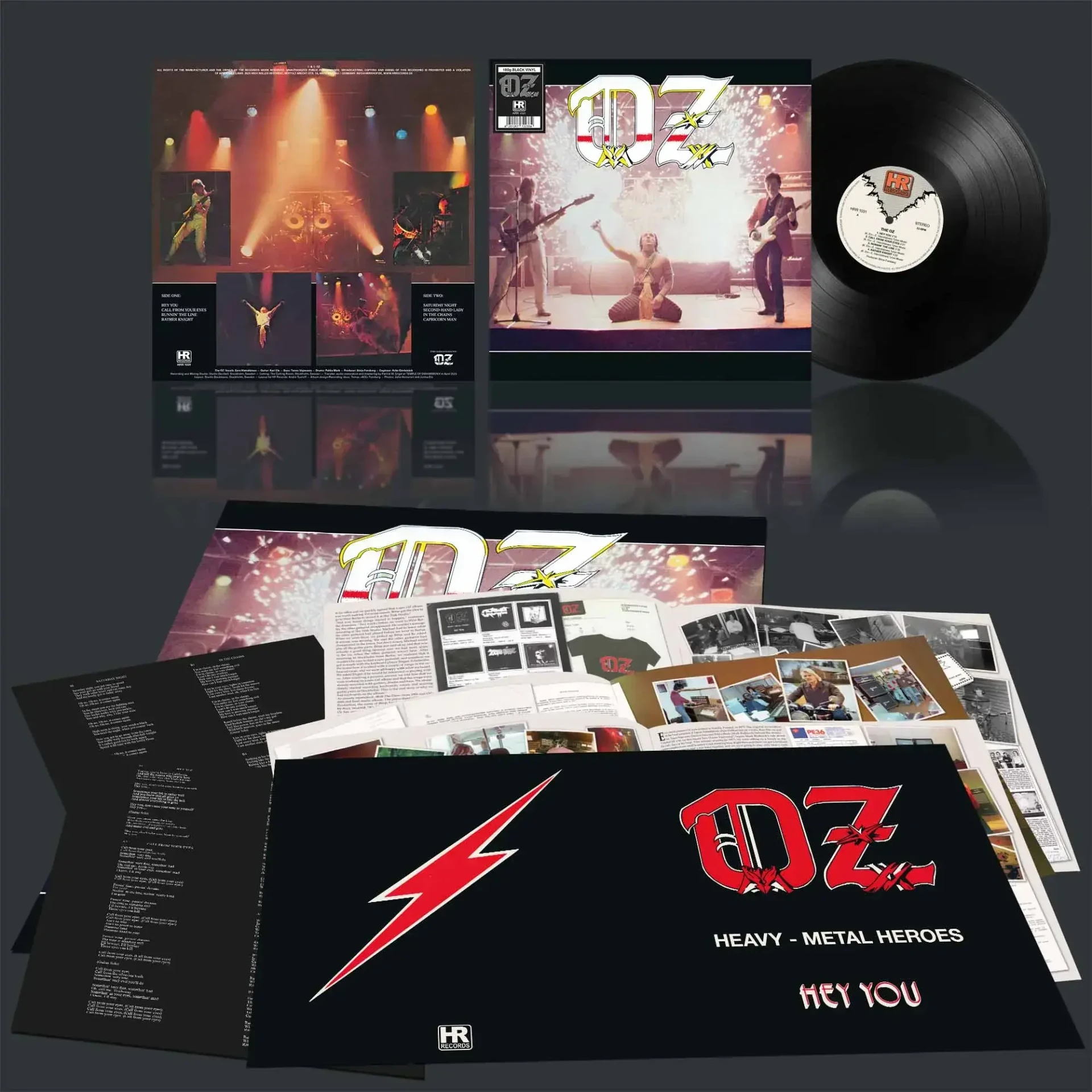 OZ · The Oz | BLACK LP (Heavy Metal Vinyl) · Bild 2