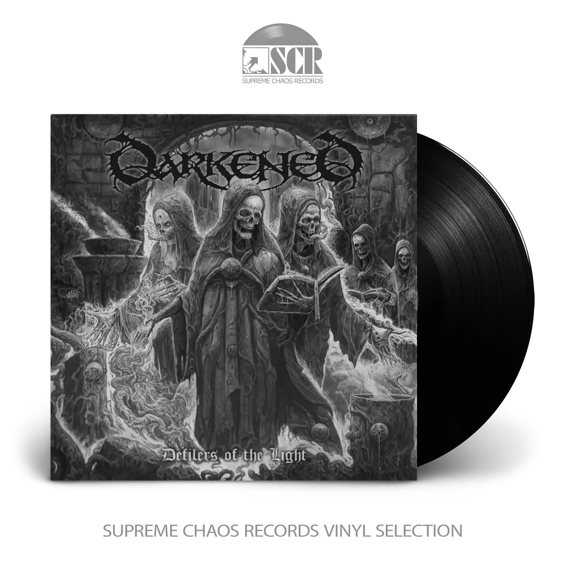 DARKENED · Defilers Of The Light | BLACK LP (Death Metal Vinyl)