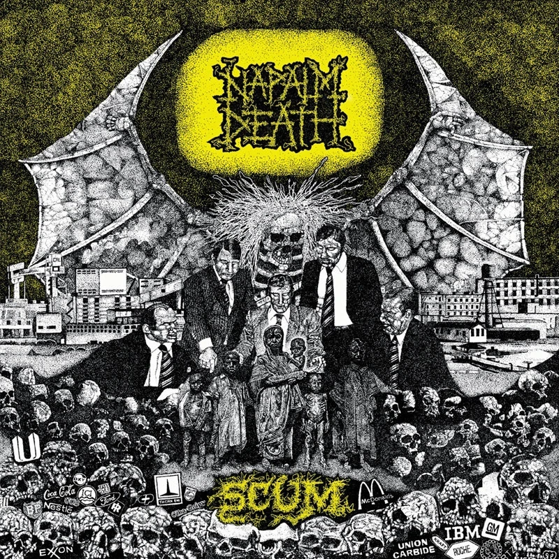 NAPALM DEATH · Scum | BLACK LP (Grindcore/Death Metal Vinyl) · Bild 1