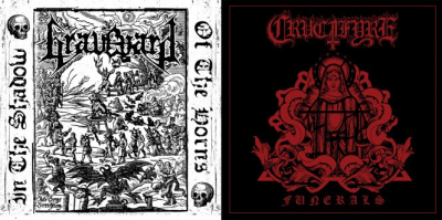 GRAVEYARD (ESP) / CRUCIFYRE - Split · 7" EP (Death Metal Vinyl)
