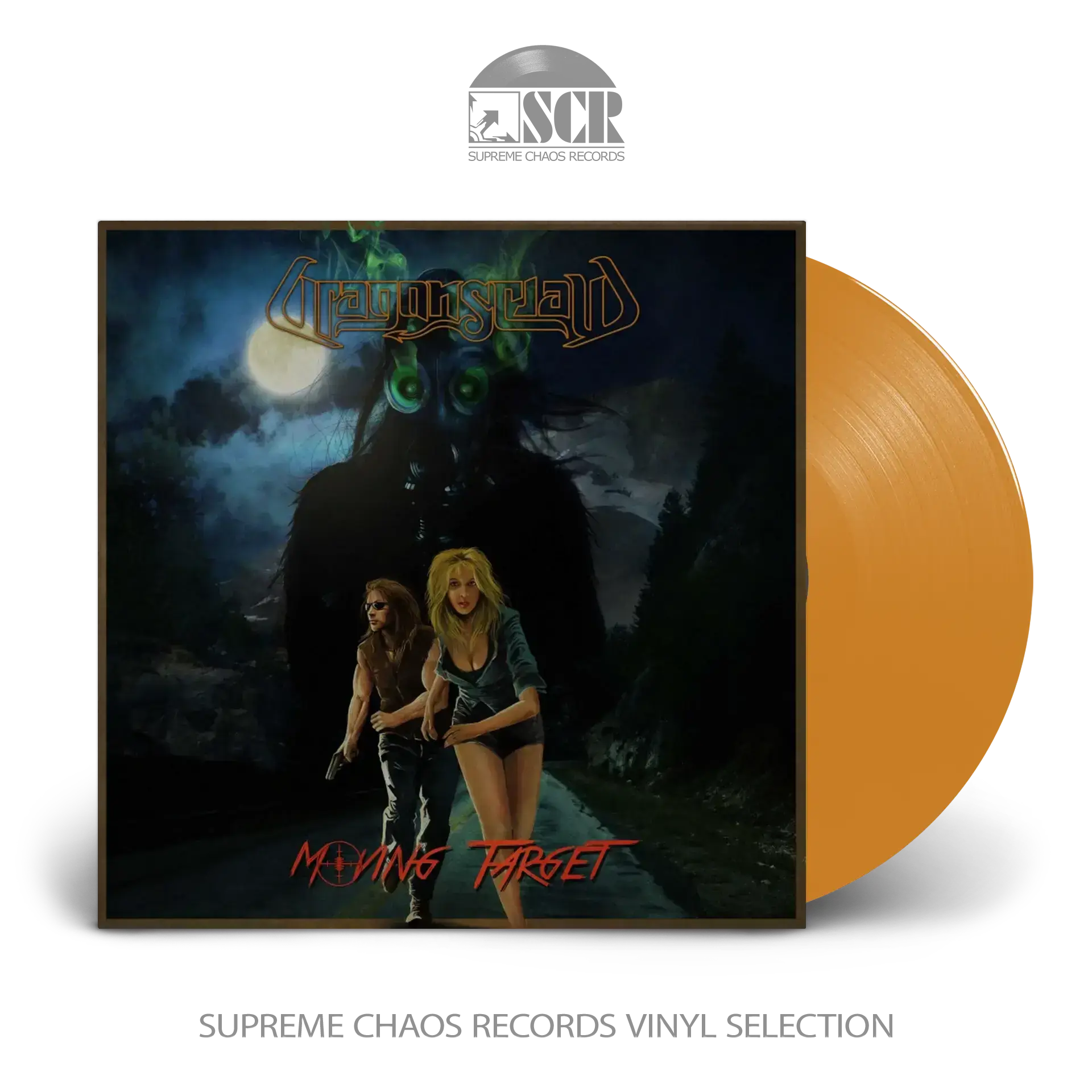 DRAGONSCLAW - Moving Target · ORANGE LP (Heavy Metal Vinyl)