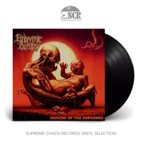 EMBRYONIC AUTOPSY · Origins Of The Deformed | BLACK LP (Death Metal Vinyl)
