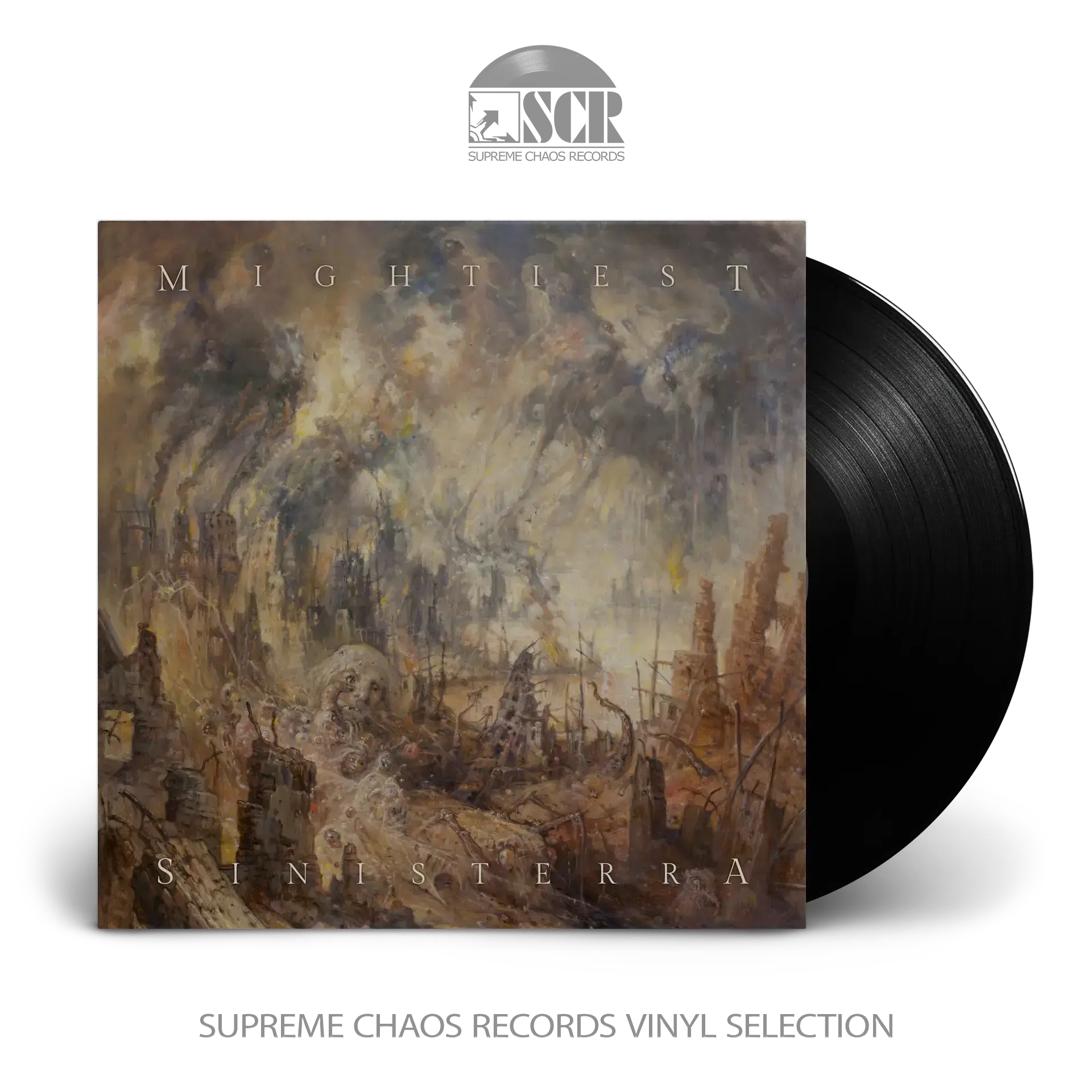 MIGHTIEST · SinisTerra | BLACK LP+CD (Black Metal Vinyl)