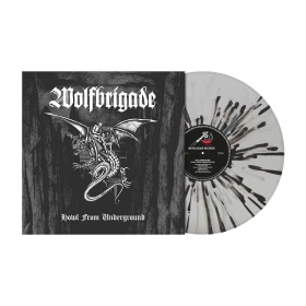 WOLFBRIGADE · Howl From Underground | CLEAR/BLACK/WHITE SPLATTER LP (Crust Punk/Death Metal Vinyl) · Bild 2