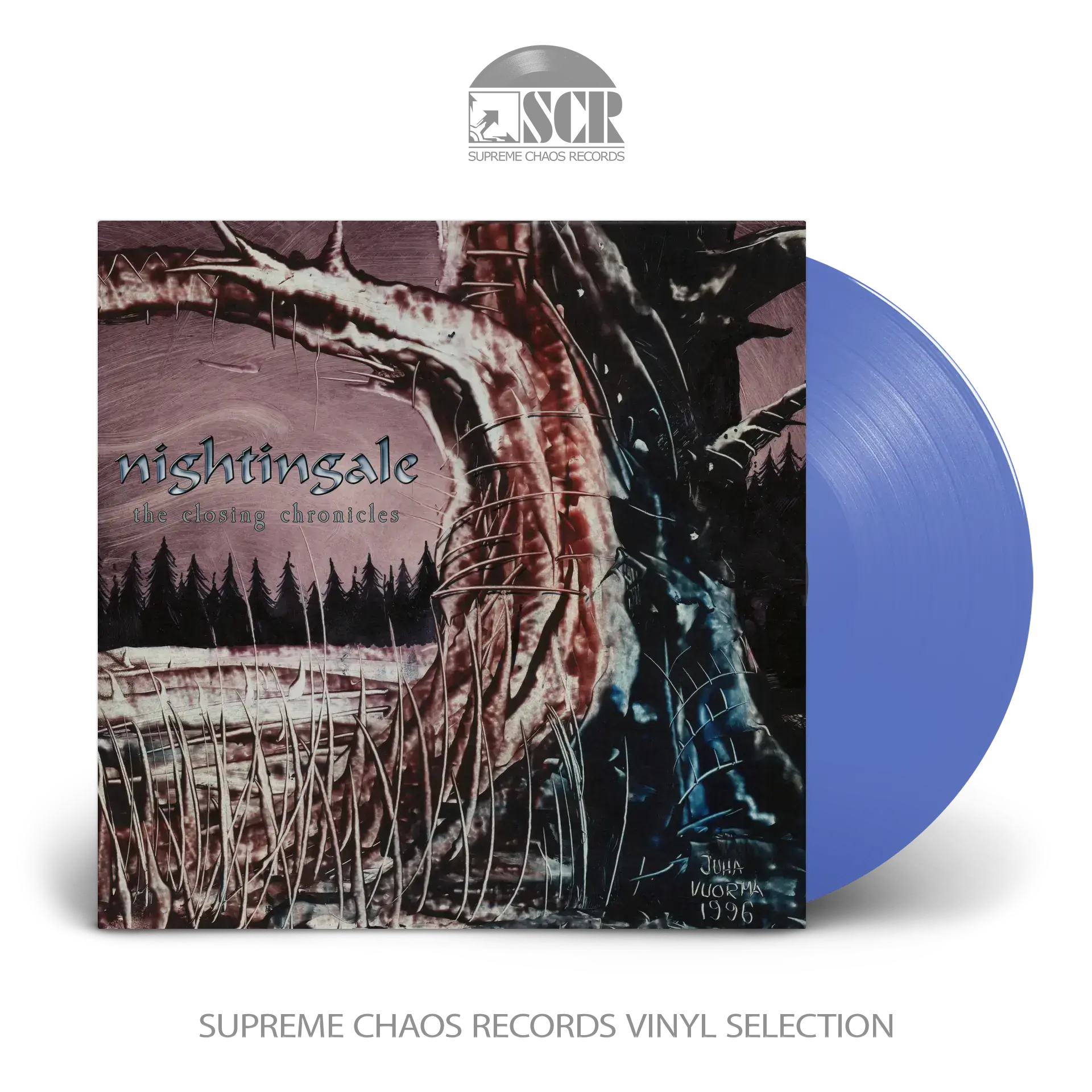 NIGHTINGALE · The Closing Chronicles | TRANSPARENT BLUE LP (Progressive Rock Vinyl)