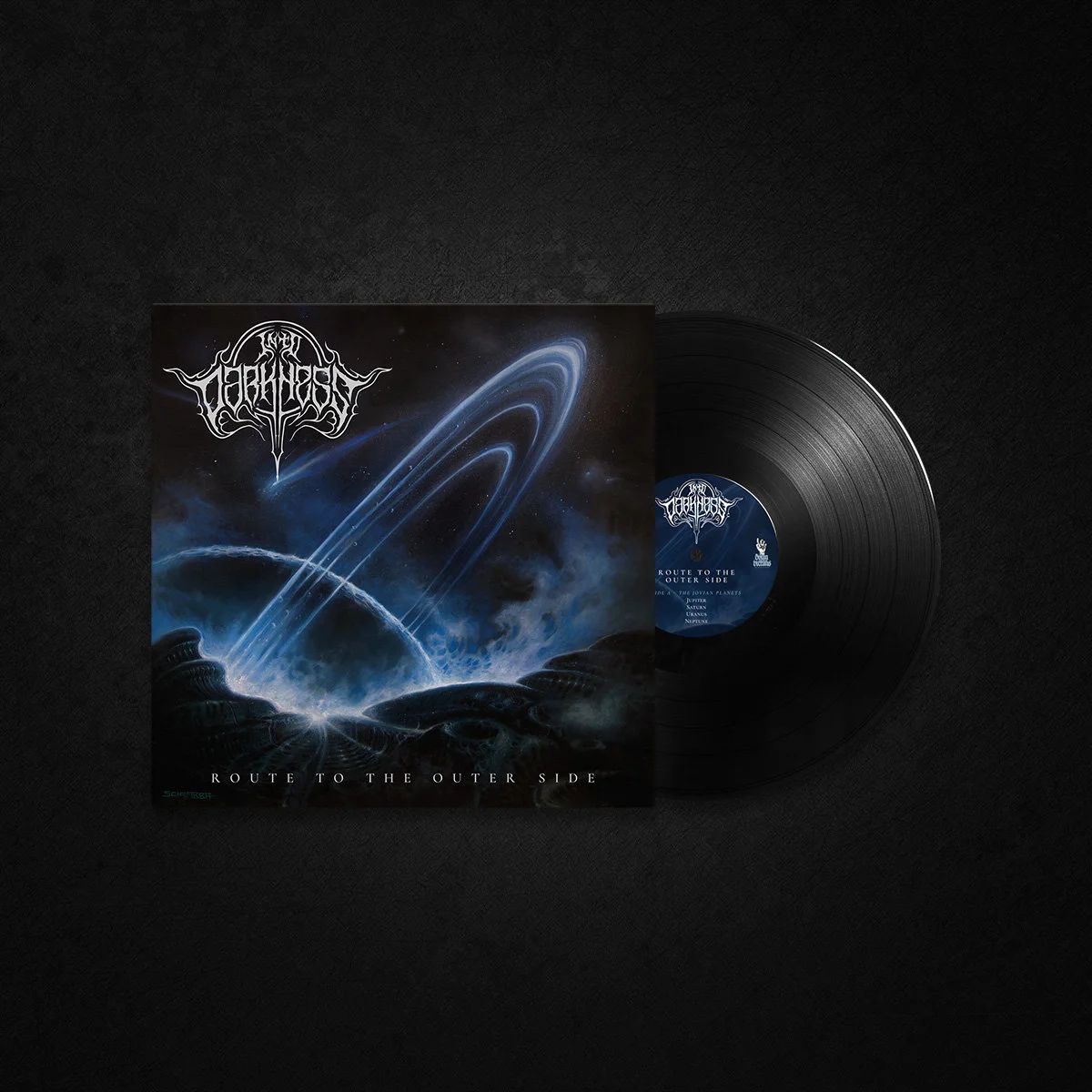 INTO DARKNESS · Route to the Other Side | BLACK LP (Death Metal Vinyl) · Bild 2