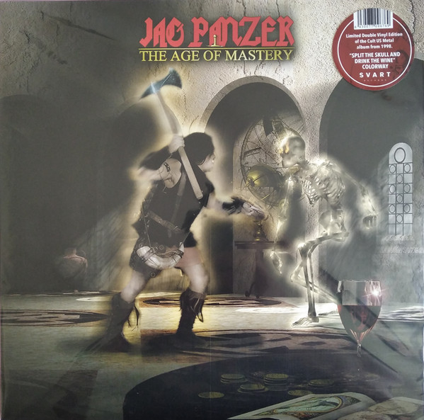 JAG PANZER · The Age Of Mastery | BLOOD RED/BONE WHITE MARBLE DLP (Heavy Metal Vinyl)
