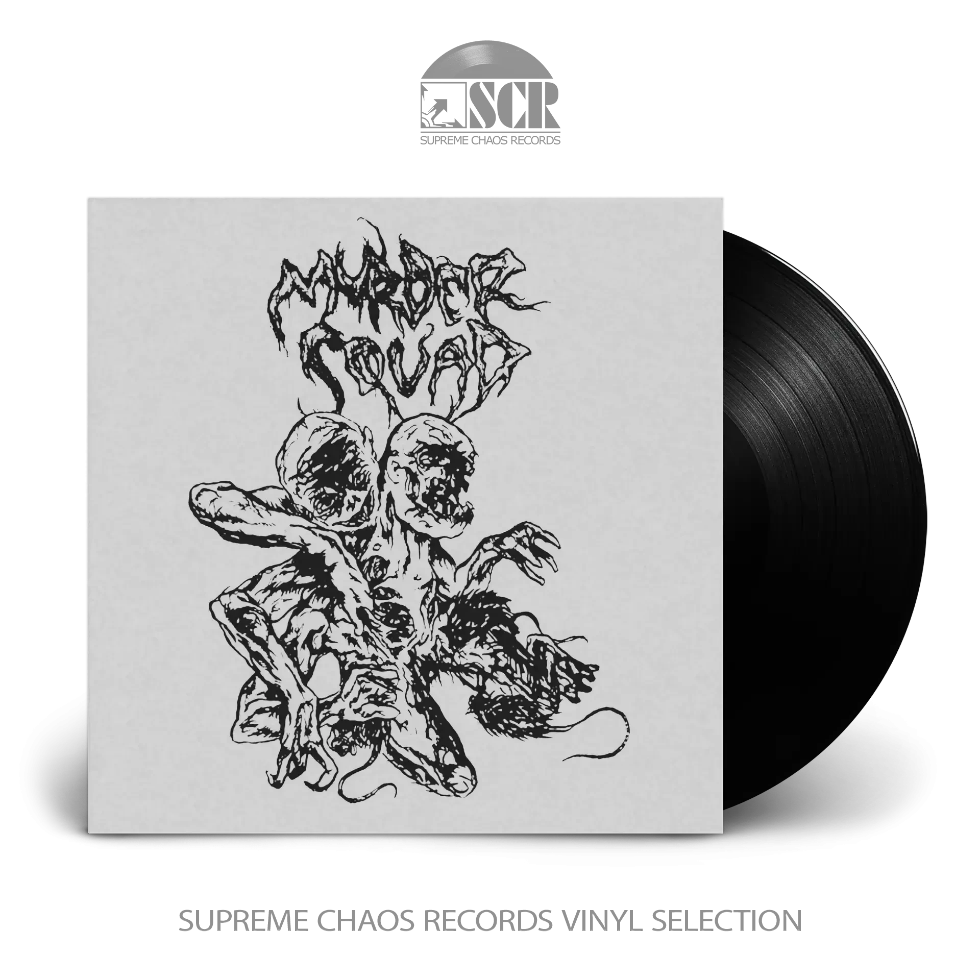 MURDER SQUAD · Human Genocide / Blackness Within | BLACK 7" (Death Metal Vinyl)