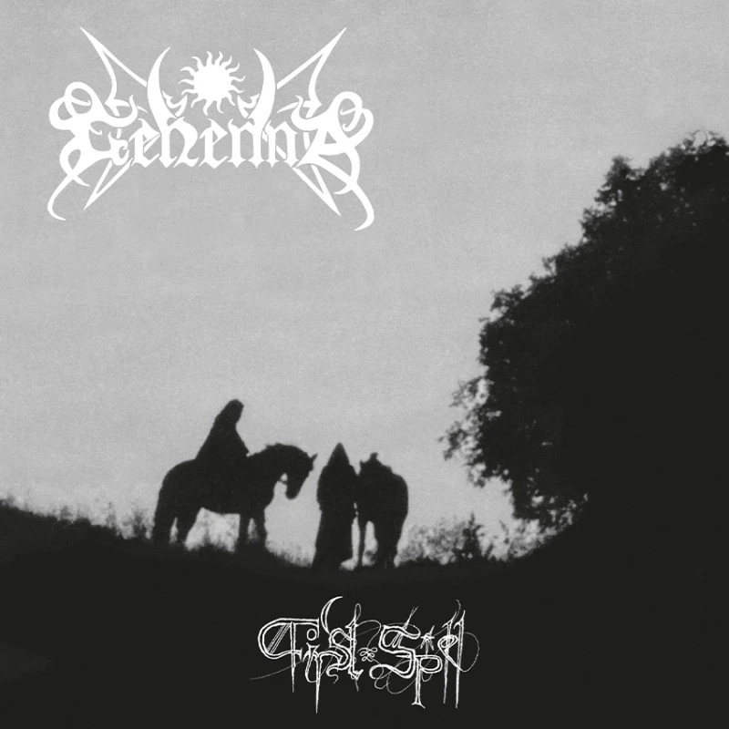 GEHENNA · First Spell | BLACK/WHITE ICE LP (Black Metal Vinyl) · Bild 1