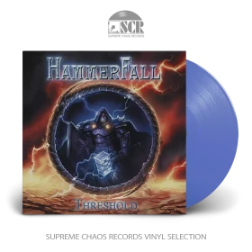 HAMMERFALL · Threshold | TRANSPARENT BLUE LP (Heavy Metal Vinyl)